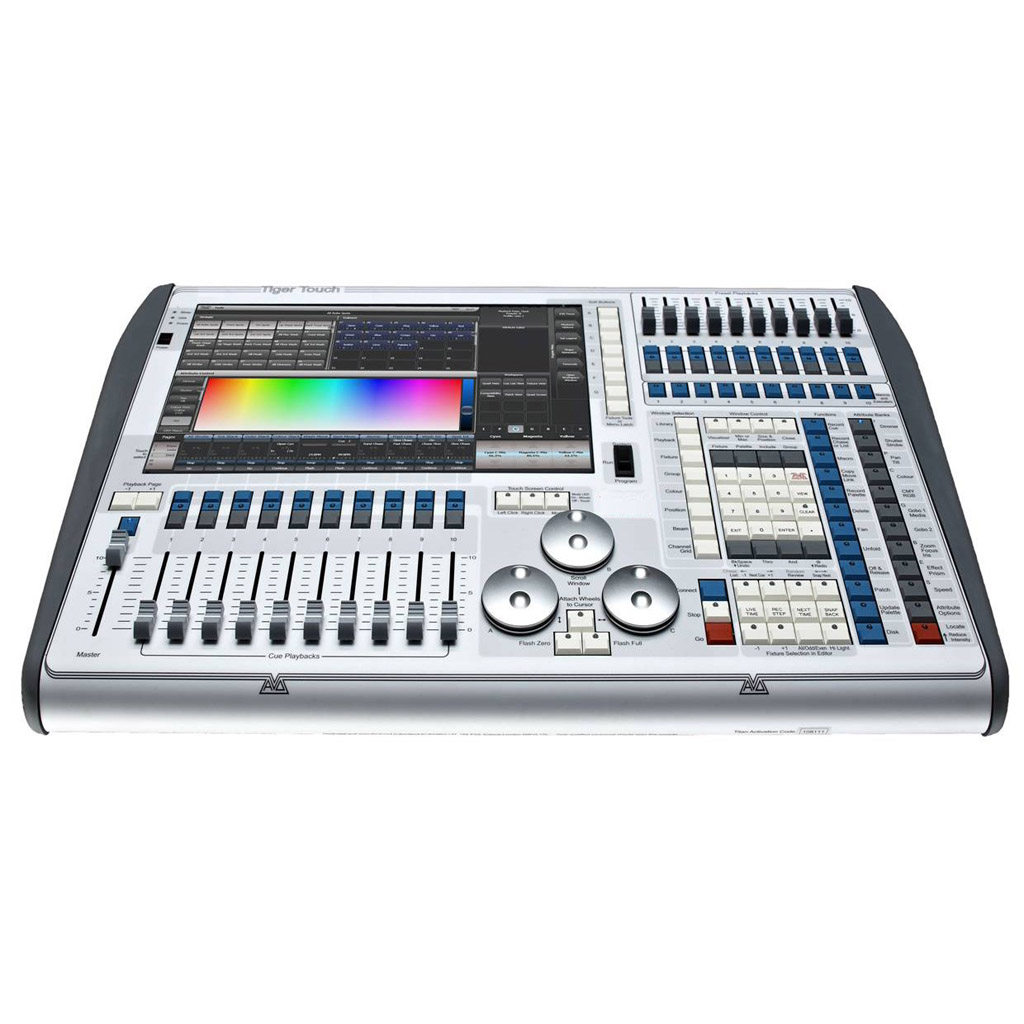 Touch Tiger DMX console